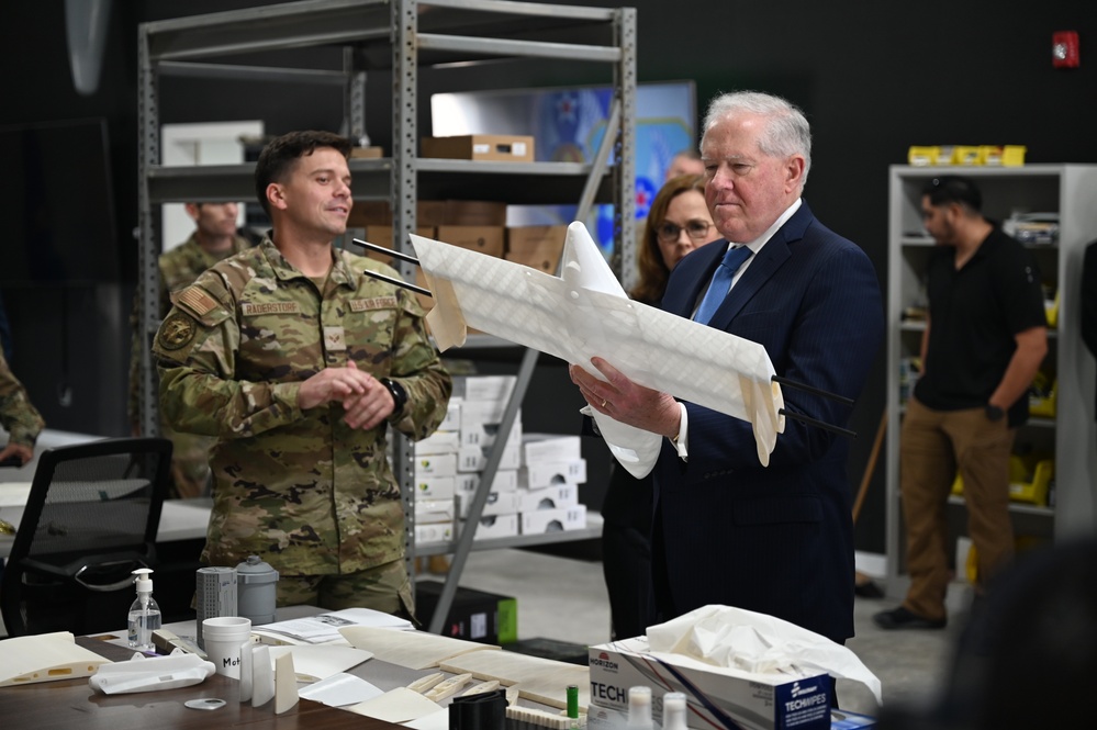 SECAF visits Airmen, Guardians, sees AFFORGEN in action