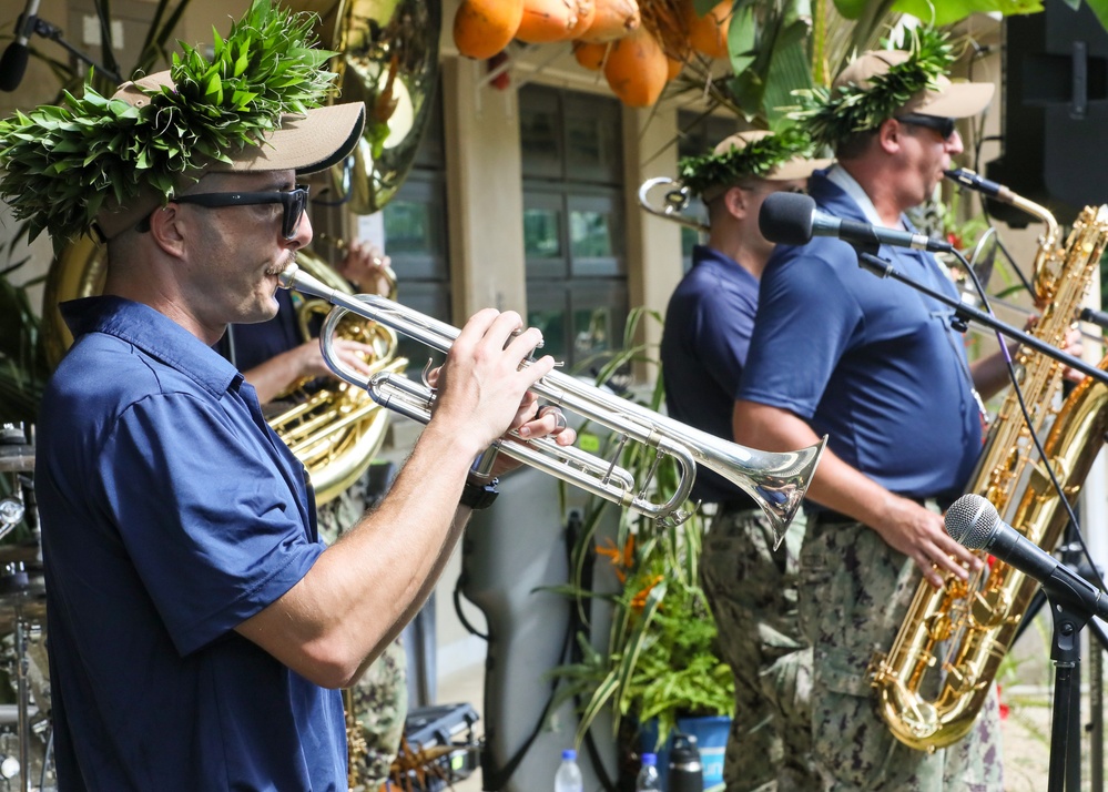 Pacific Partnership 2024-1: Kolonia Elementary Band Performance