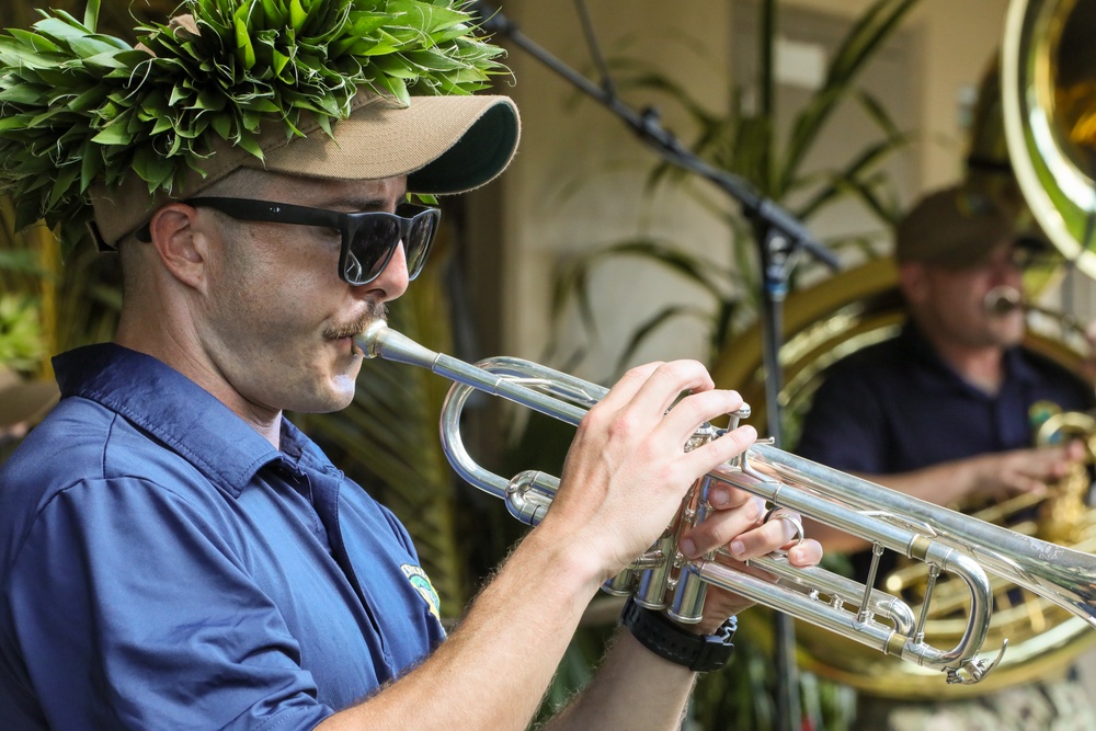 Pacific Partnership 2024-1: Kolonia Elementary Band Performance