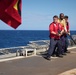 Sailors Conduct Flight Deck Firefighting Drill
