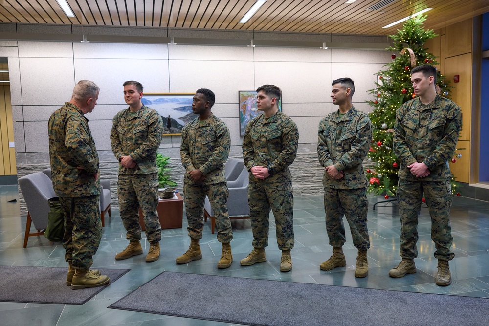 Maj. Gen. Sofge visits U.S. Embassy Oslo, Norway