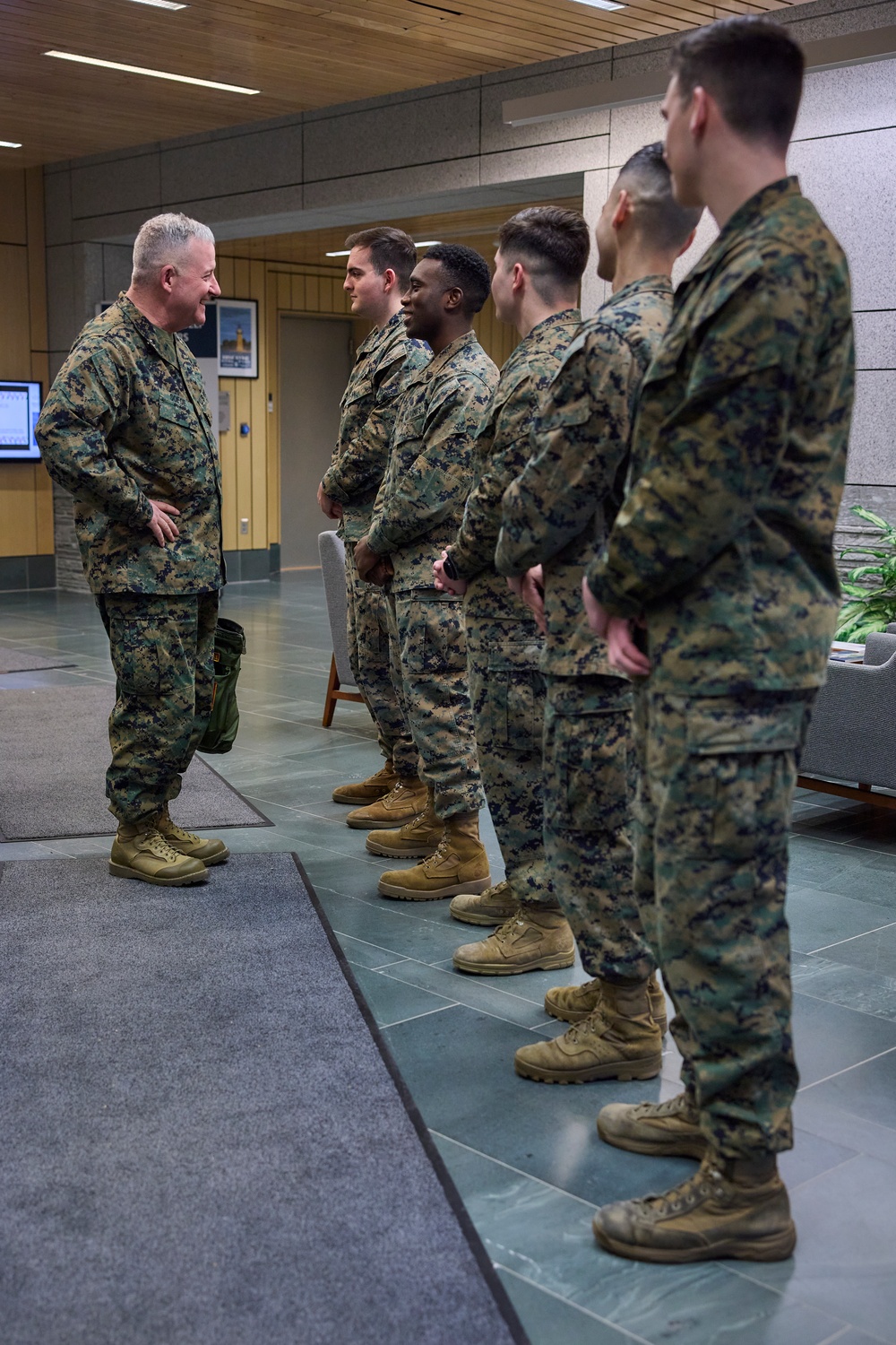 Maj. Gen. Sofge visits U.S. Embassy Oslo, Norway