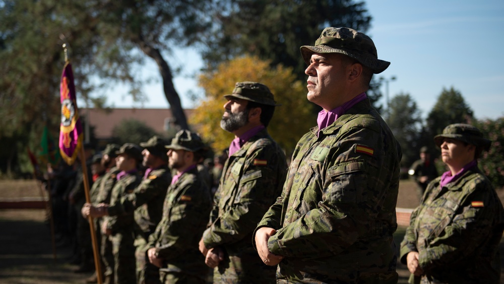 Spanish Patriot Unit hosts Santa Barbara ceremony with NATO partners