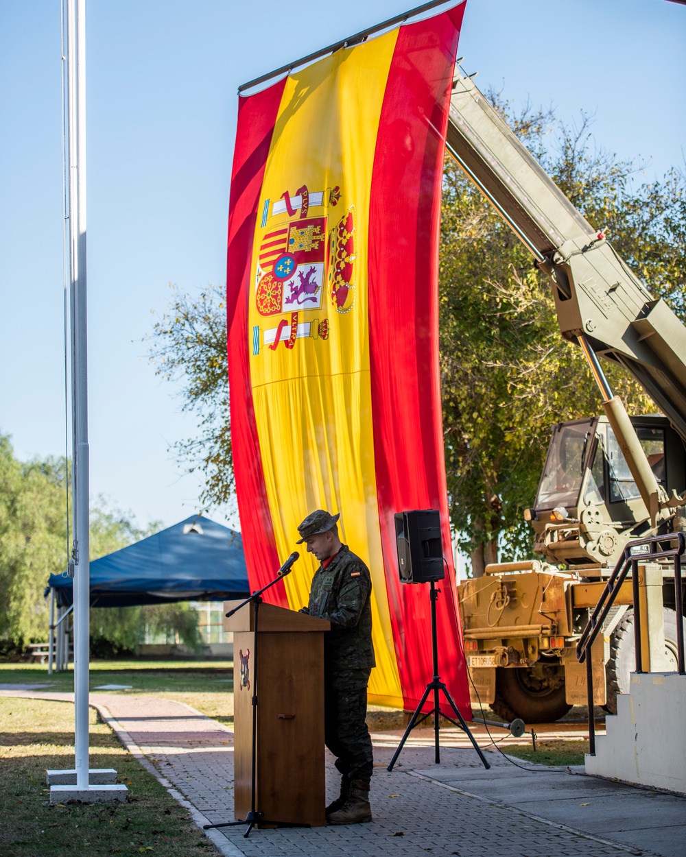 Spanish Patriot Unit hosts Santa Barbara ceremony with NATO partners