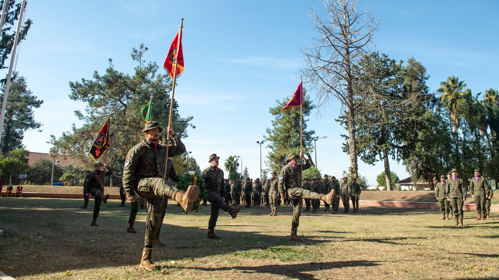 Spanish Patriot Unit hosts Santa Barbara ceremony with NATO partners