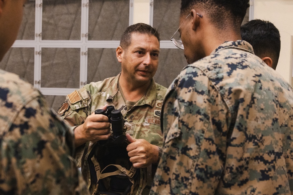 U.S. Air Force 36th Contingency Response Group Conduct training at MCAS Iwakuni