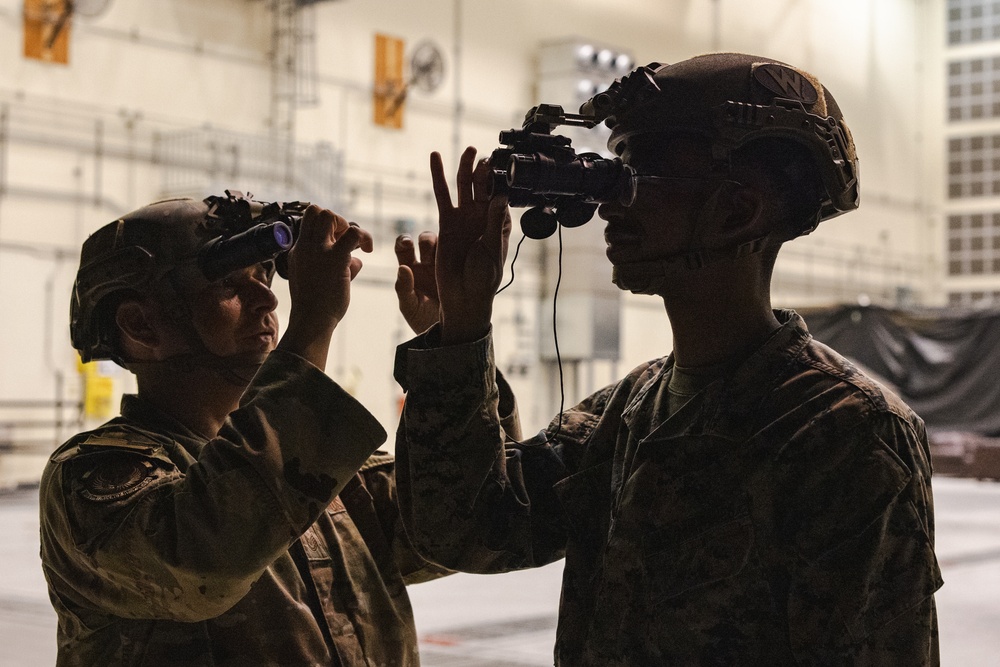 U.S. Air Force 36th Contingency Response Group Conduct training at MCAS Iwakuni