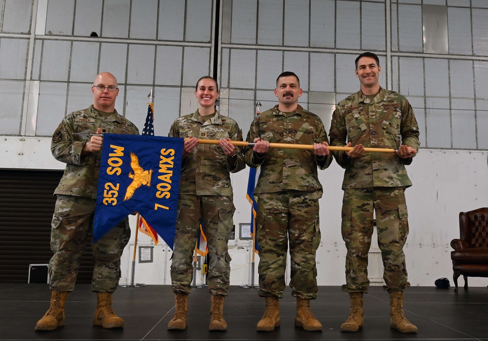 352d and 752d Special Operations Aircraft Maintenance Squadrons Redesignation