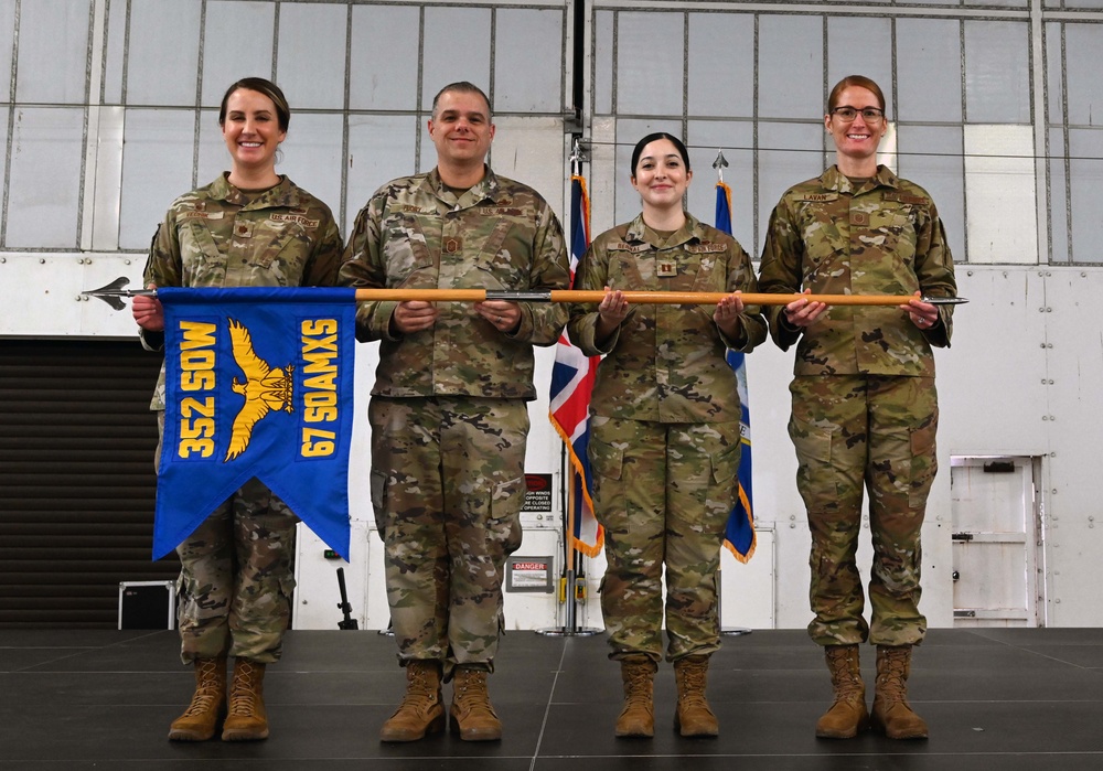 352d and 752d Special Operations Aircraft Maintenance Squadrons Redesignation