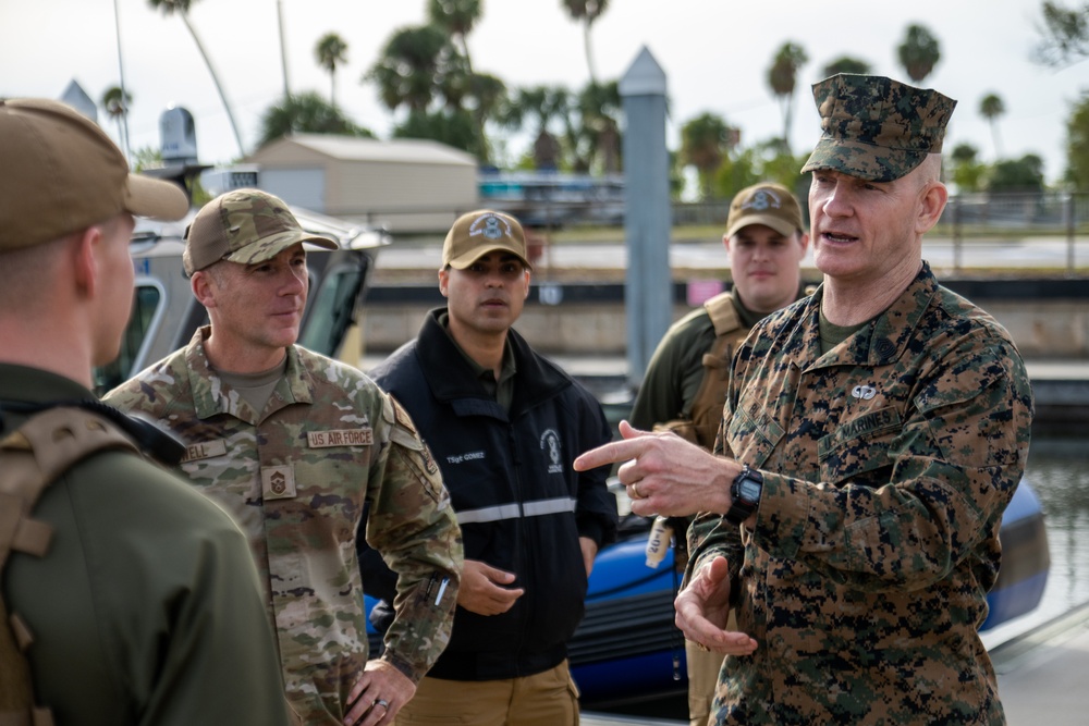 SEAC Black tours MacDill AFB