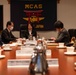 Members of the Central Deliberative Council on Defense Facilities Visit MCAS Iwakuni