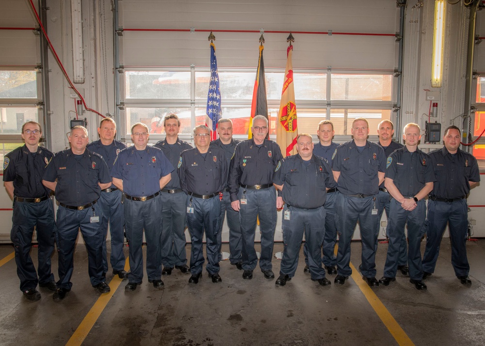 Garrison celebrates local national’s devoted firefighting career