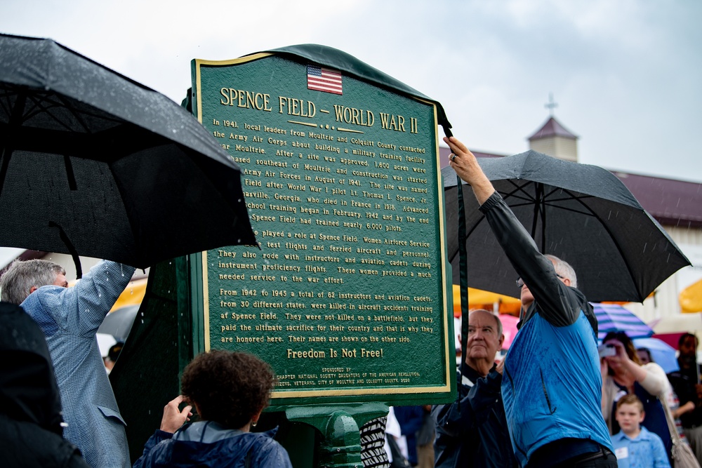 Moody, community honors Spence Field fallen