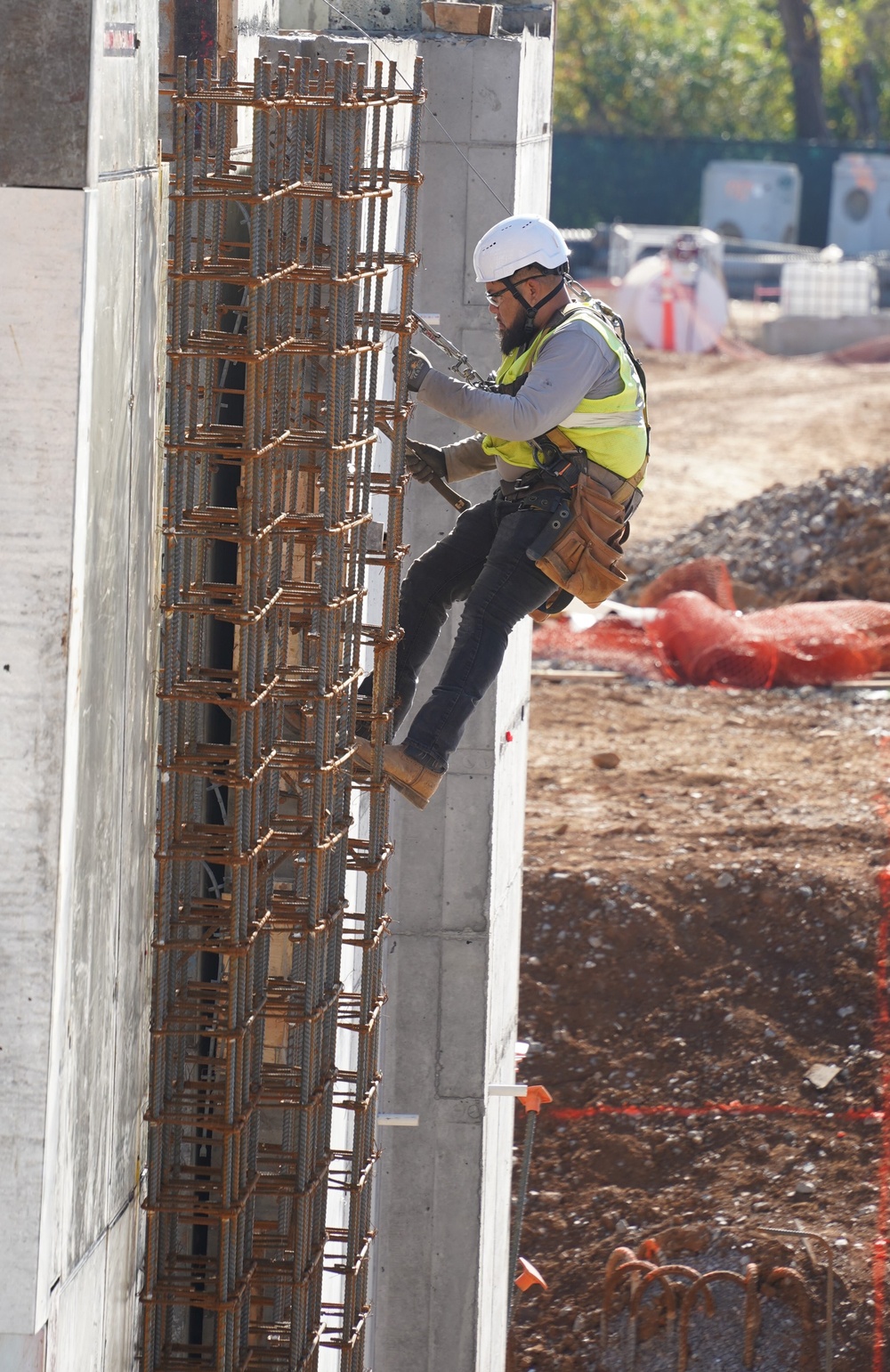 Construction continues at the Louisville VA Medical Center Nov. 8, 2023