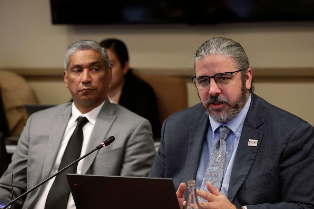 CBP SOPDOC Miller presides over 16th Term of COAC meeting