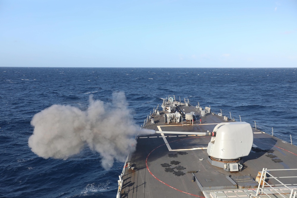 Ramage Conducts Live Fire Exercise