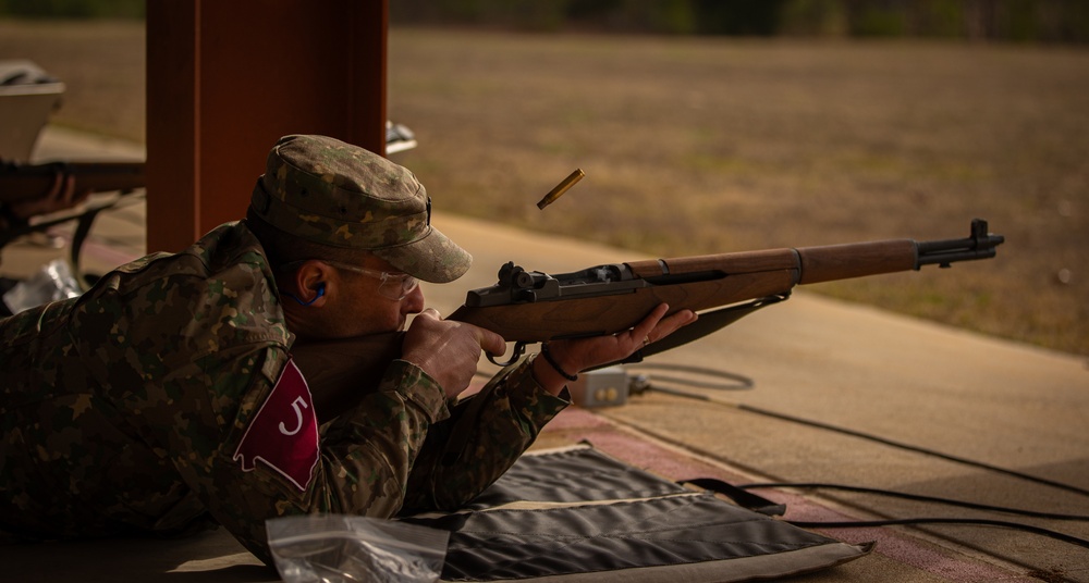 Alabama National Guard Best Warrior 2023 M1 Garand Challenge