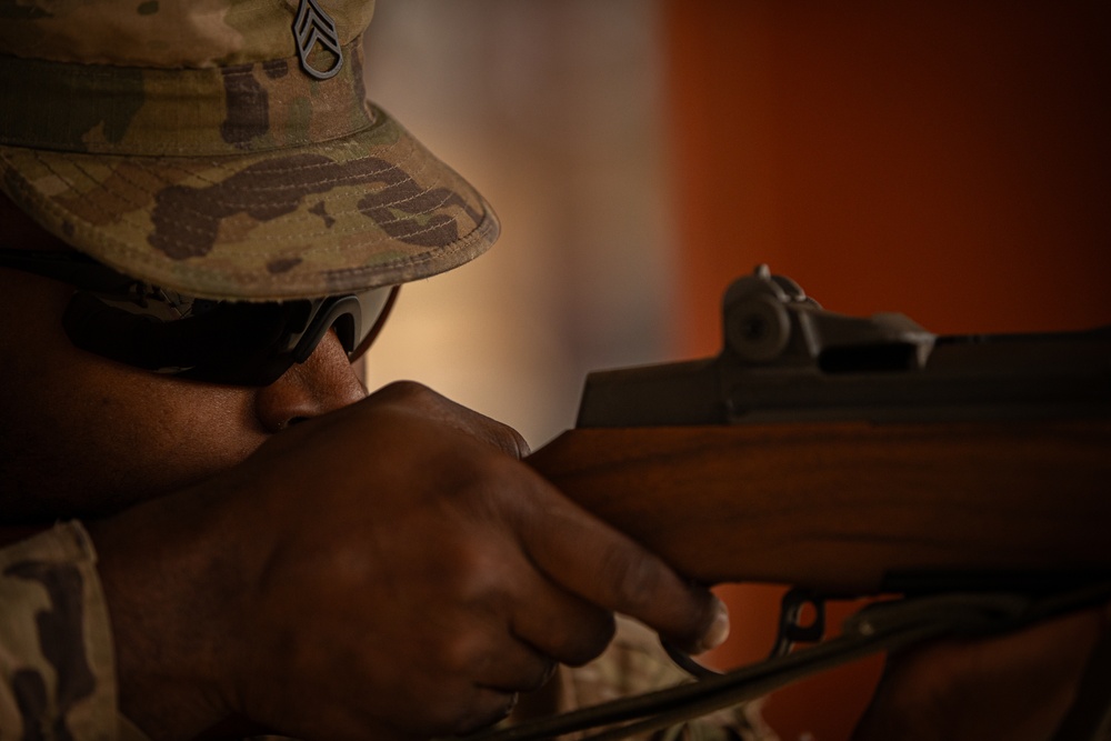 Alabama National Guard Best Warrior 2023 M1 Garand Challenge