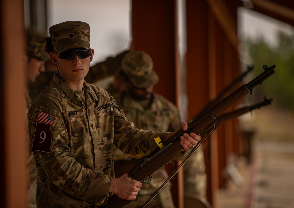 Alabama National Guard Best Warrior 2023 M1 Garand Challenge