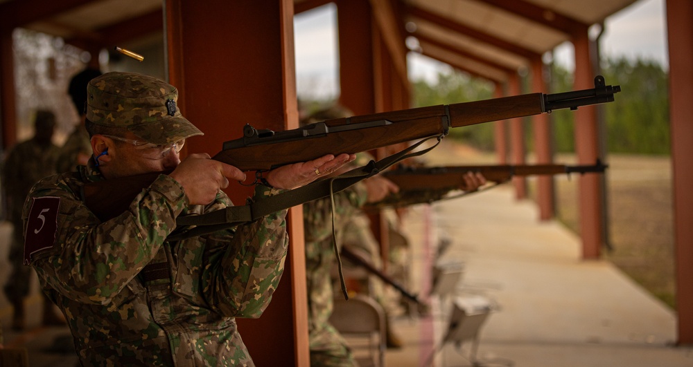 Alabama National Guard Best Warrior 2023 M1 Garand Challenge