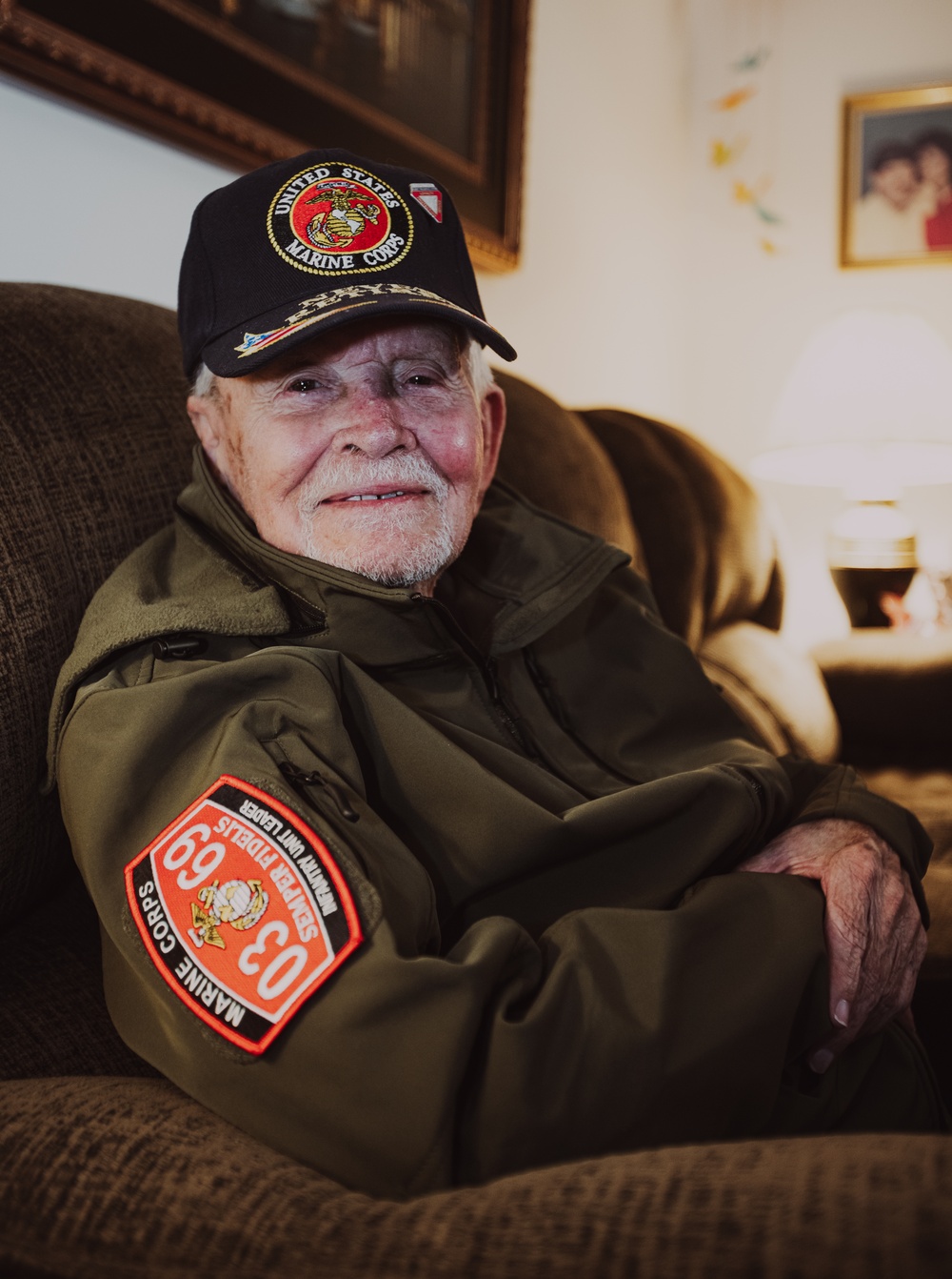 Portraits of Korean and Vietnam War Veteran, Ismael Gonzalez-Ramos