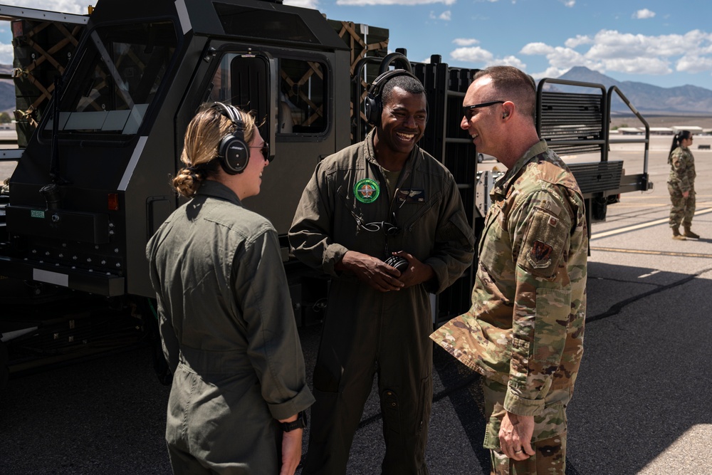 Marine C-130 loaded up for exercise Agile Hunter