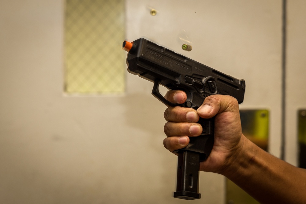 Active Shooter Drill at Lejeune Hall