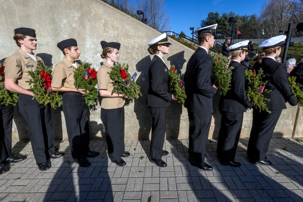 NJ Vietnam Memorial holds wreath laying ceremony