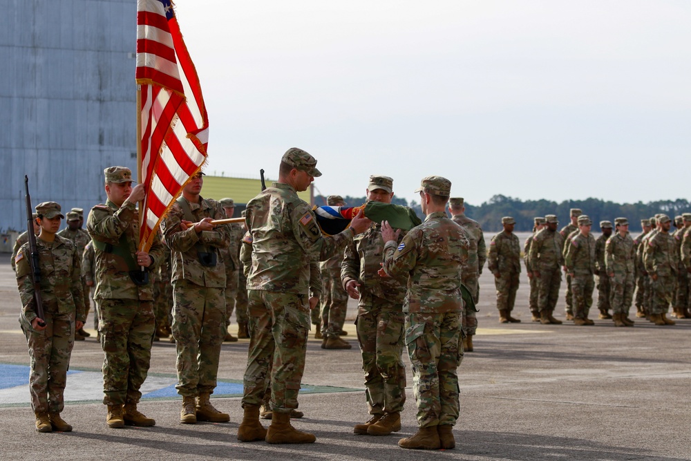 3rd Combat Aviation Brigade Uncases Colors