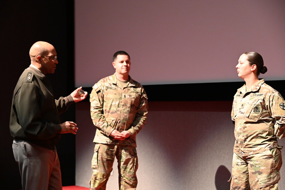 Gen. Gary M. Brito visits Fort Sill, Oklahoma