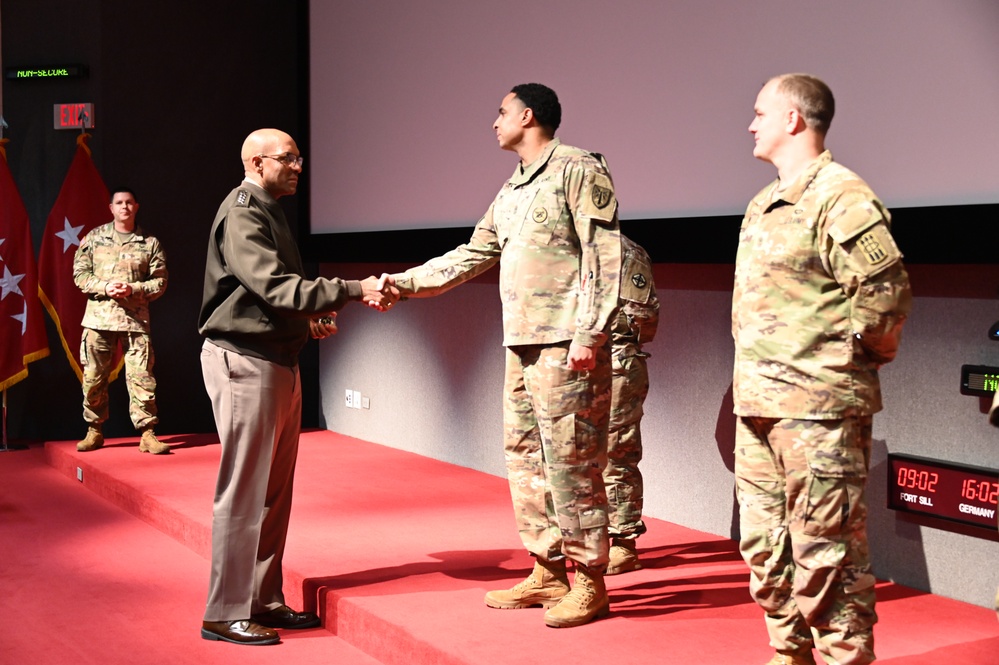 Gen. Gary M. Brito visits Fort Sill, Oklahoma