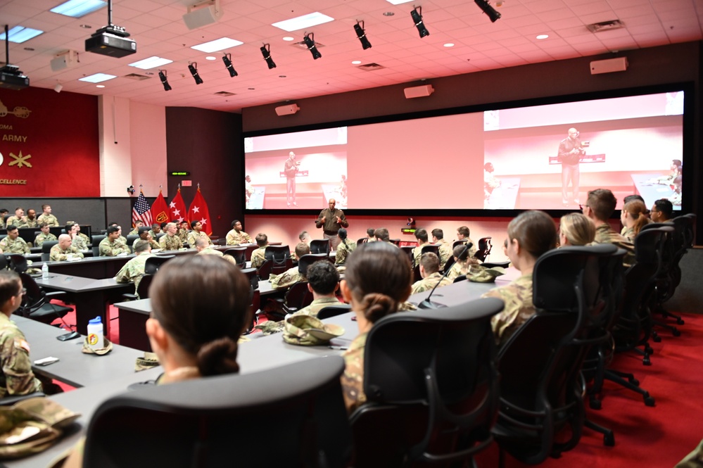 Gen. Gary M. Brito visits Fort Sill, Oklahoma