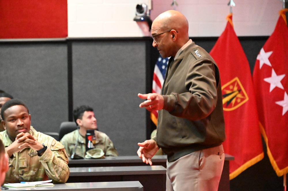 Gen. Gary M. Brito visits Fort Sill, Oklahoma