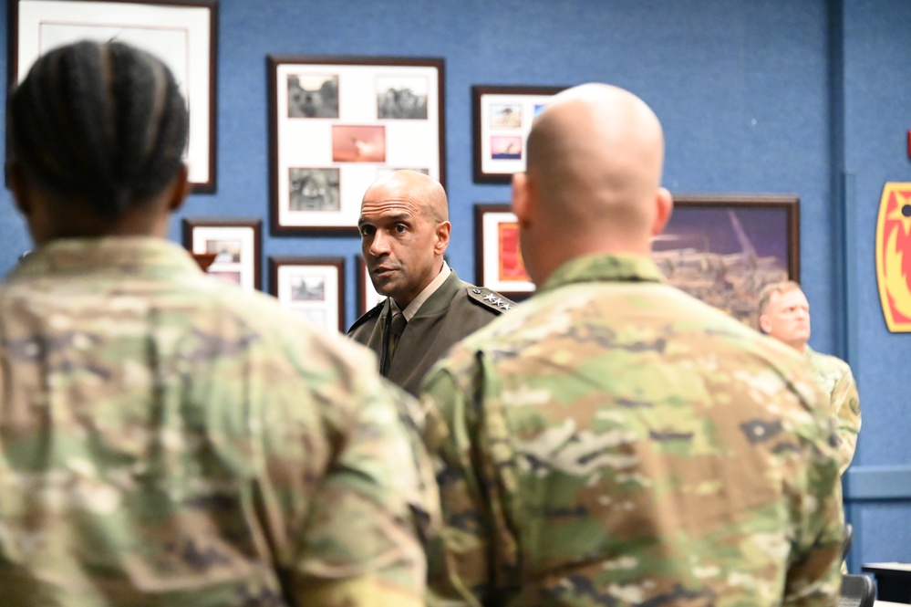 Gen. Gary M. Brito visits Fort Sill, Oklahoma