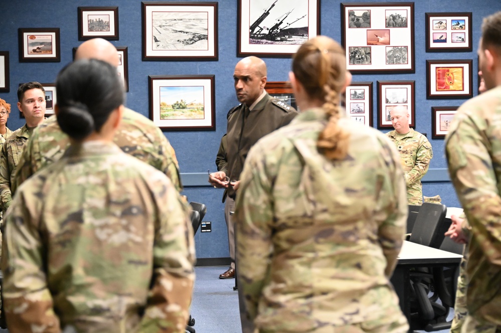 Gen. Gary M. Brito visits Fort Sill, Oklahoma