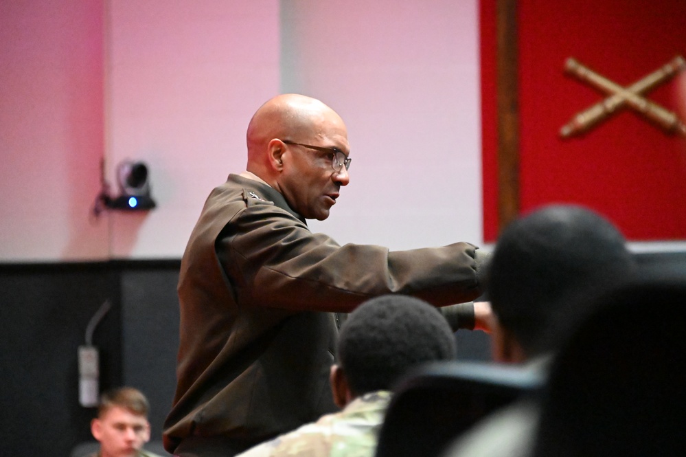 Gen. Gary M. Brito visits Fort Sill, Oklahoma