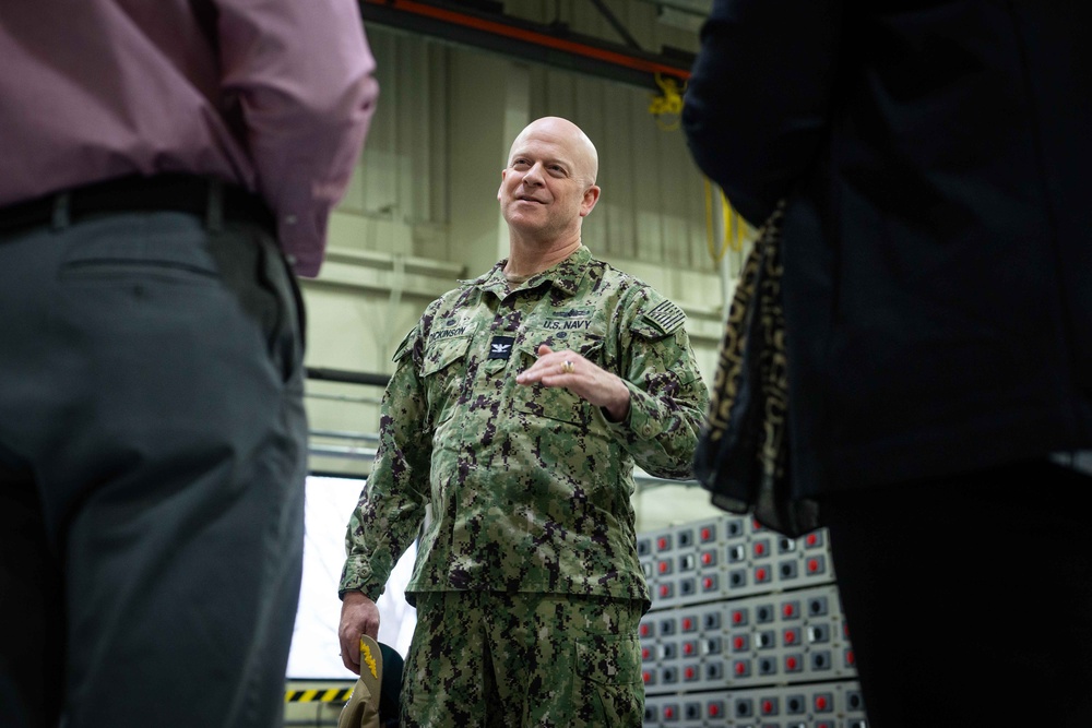 Captain Dickinson Visited NSWC Crane