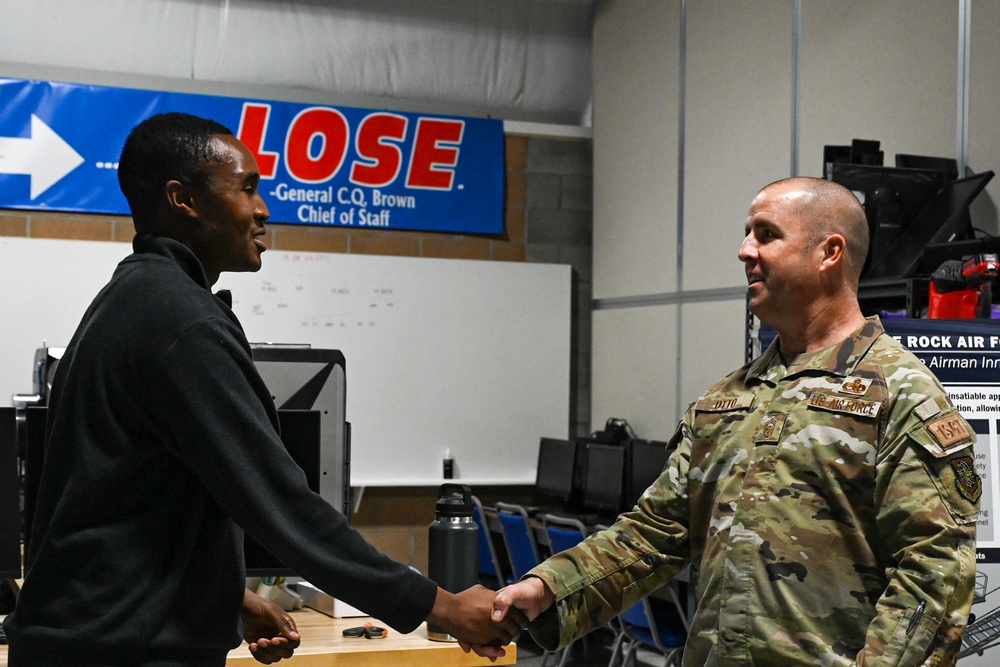 Herk Nation welcomes AMC first sergeant