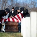 Military Funeral Honors with Funeral Escort are Conducted for U.S. Army Cpl. Gordon McCarthy in Section 18