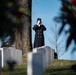 Military Funeral Honors with Funeral Escort are Conducted for U.S. Army Cpl. Gordon McCarthy in Section 18