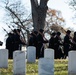 Military Funeral Honors with Funeral Escort are Conducted for U.S. Army Cpl. Gordon McCarthy in Section 18