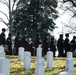 Military Funeral Honors with Funeral Escort are Conducted for U.S. Army Cpl. Gordon McCarthy in Section 18