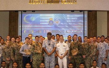 U.S. Marines with Marine Rotational Force-Southeast Asia participate in Maritime Training Activity Malaysia
