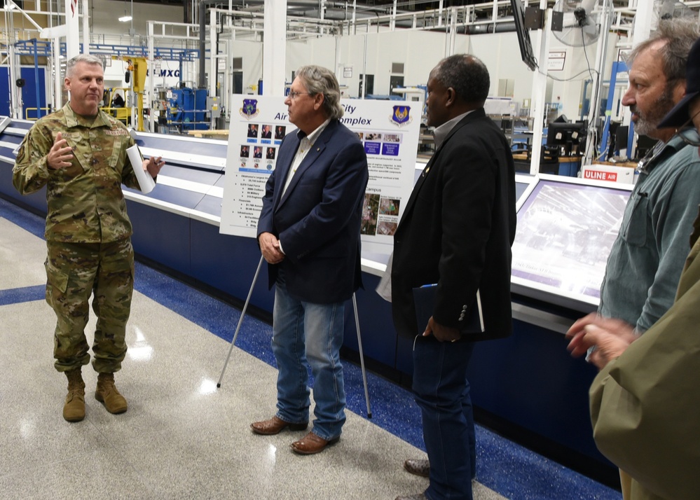 Angelo State University visits AFSC