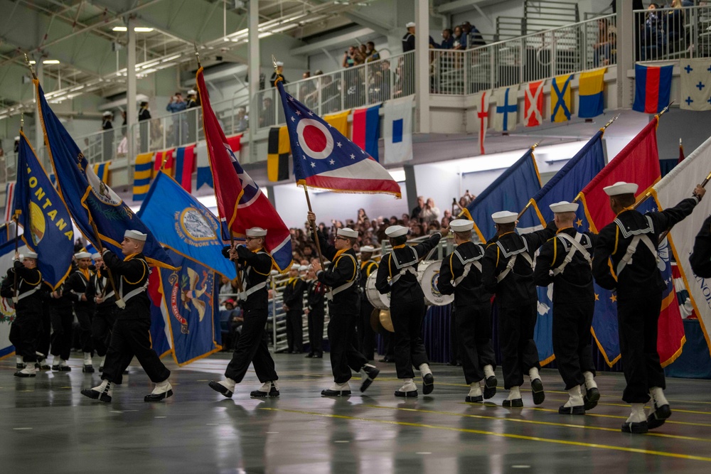Recruit Training Command Pass in Review