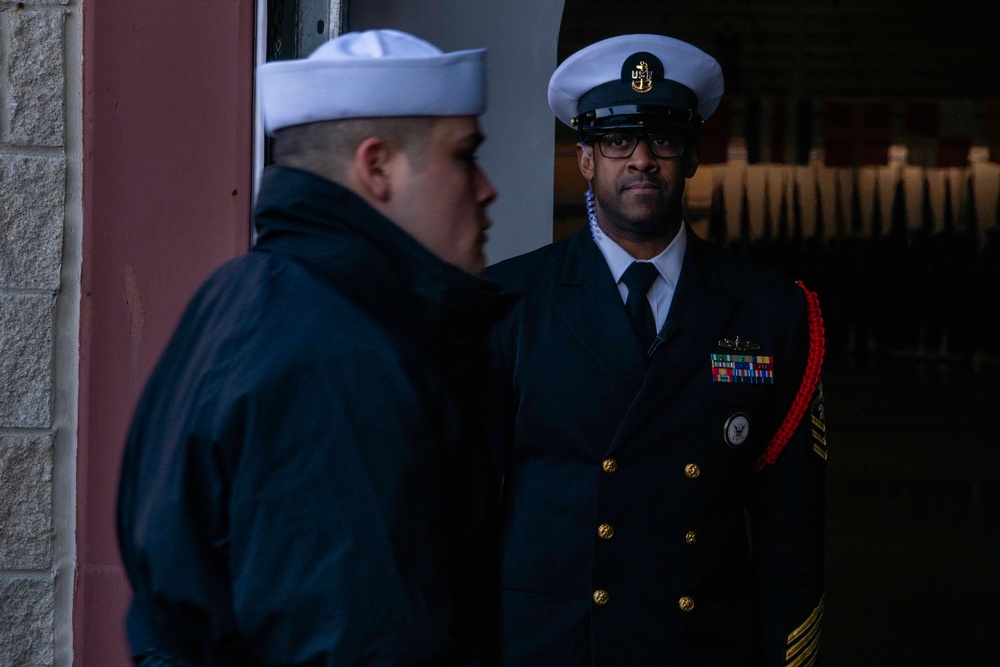 Recruit Training Command Pass in Review