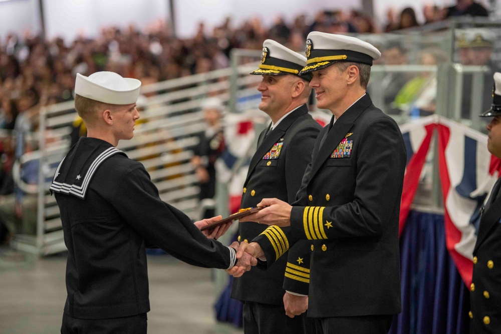 Recruit Training Command Pass-in-Review Award Winners