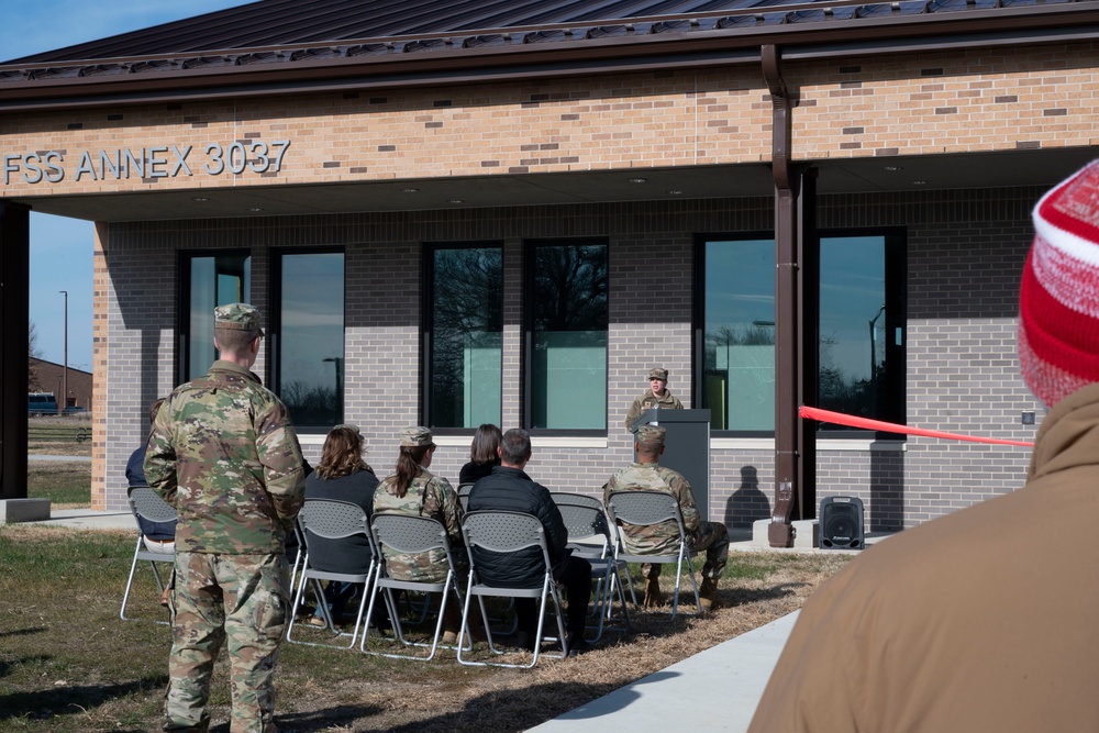 509th FSS Annex ribbon cutting ceremony