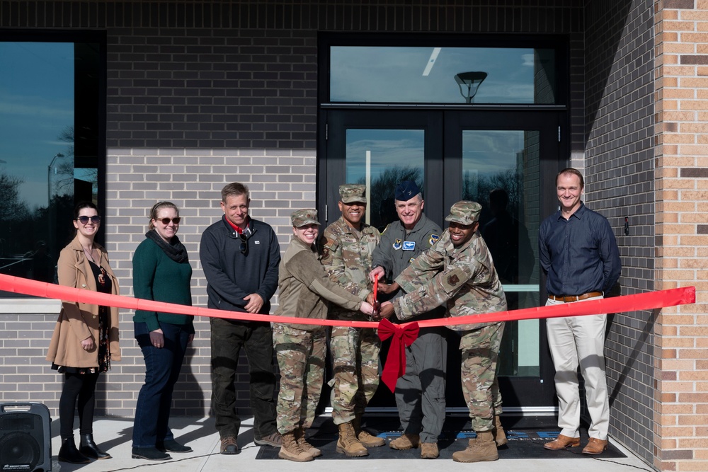 509th FSS Annex ribbon cutting ceremony