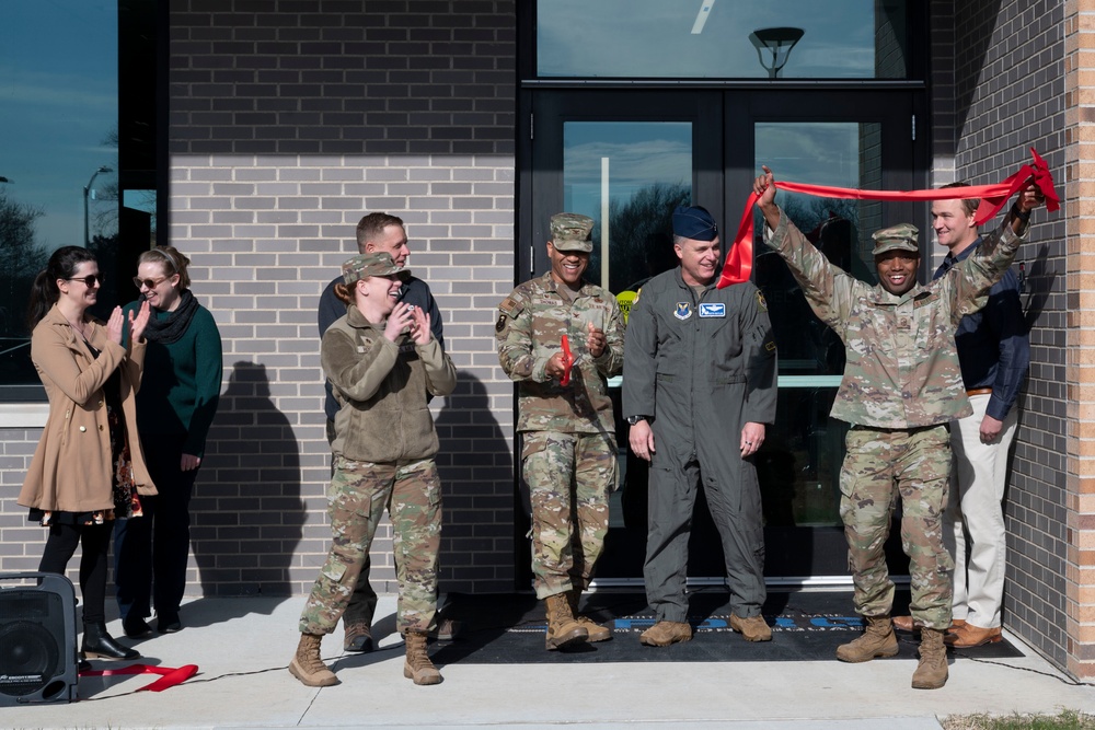 509th FSS Annex ribbon cutting ceremony